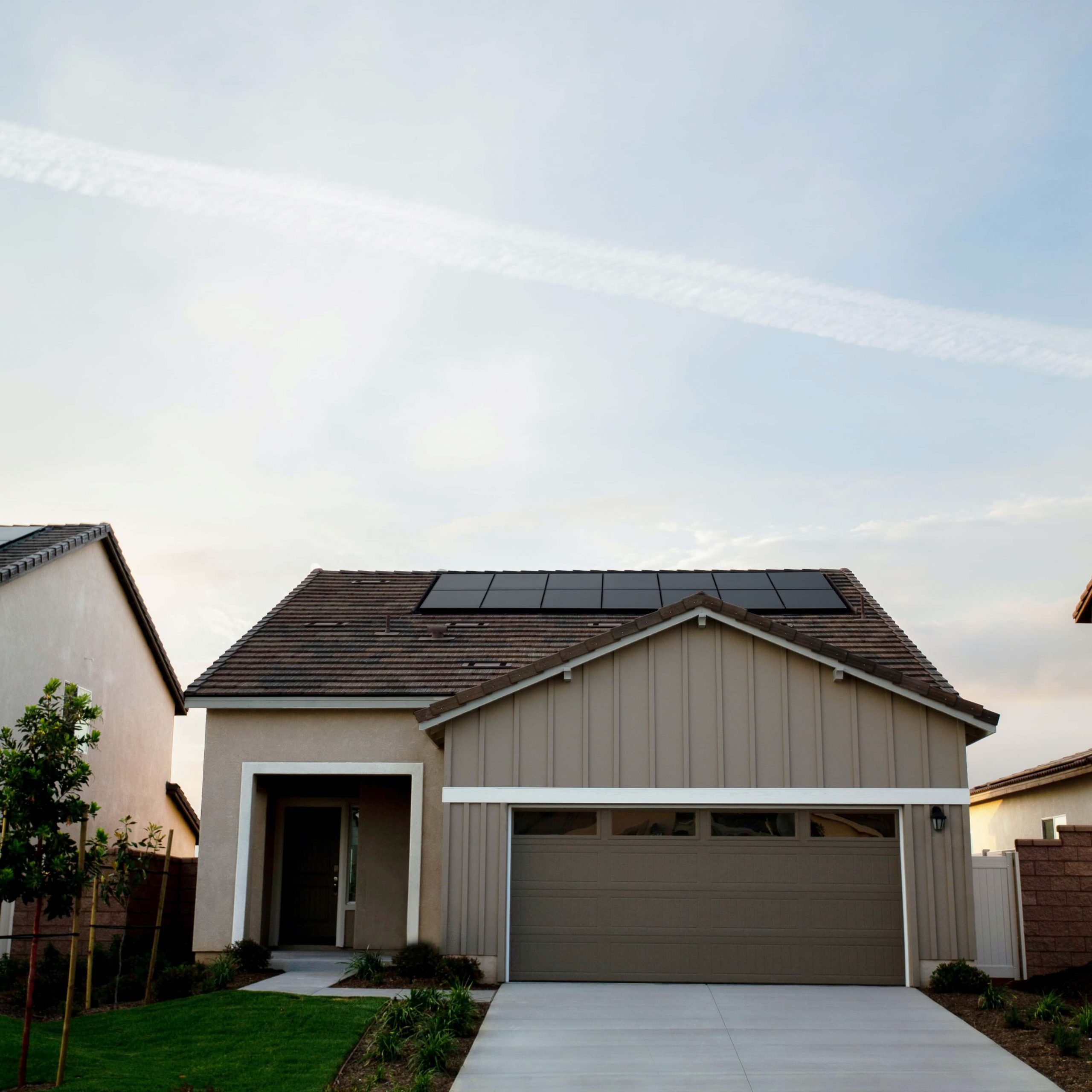 Immobilien-Eigentümer mit Photovoltaikanlage